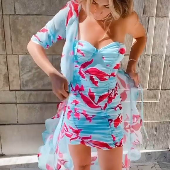 New 2 piece dress & cover up - Picture 2 of 12